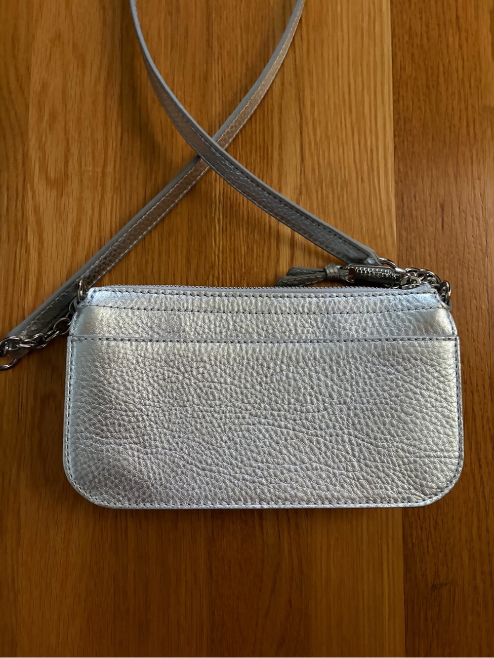 Cole Haan silver crossbody bag - Picture 4 of 4